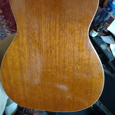 1972 Harmony Tenor Guitar, Model 4101 Natural Mahogany image 11