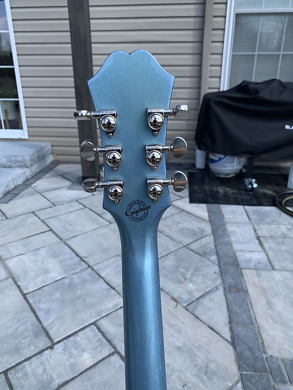 Epiphone Dot ES-355 TE Pelham Blue - Limited Edition | Reverb