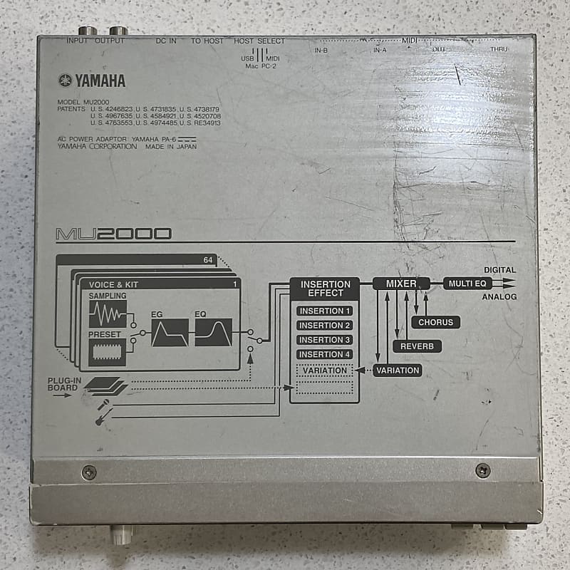 Yamaha MU2000EX | MU2000-EX | MU2000 EX Extended Edition