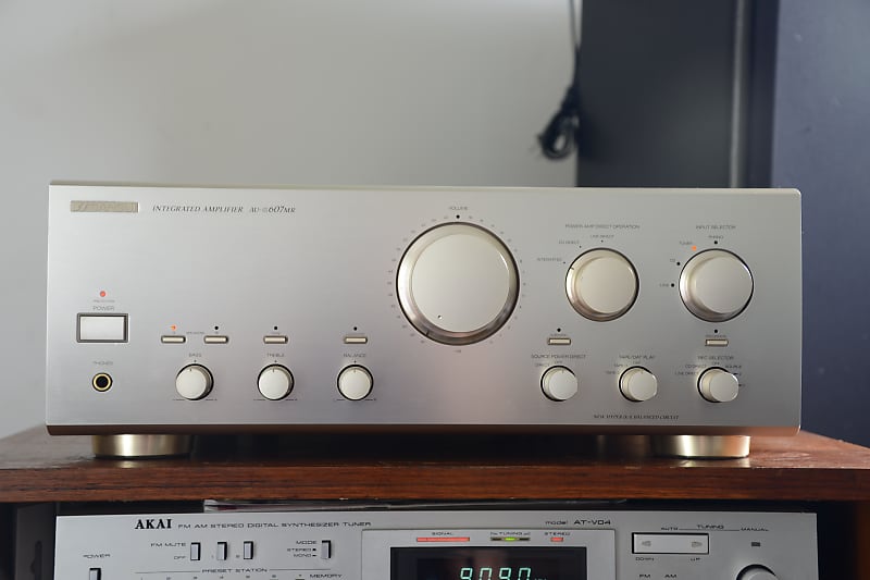 Sansui au-alpha 607mr 1997 silver/champagne | Reverb