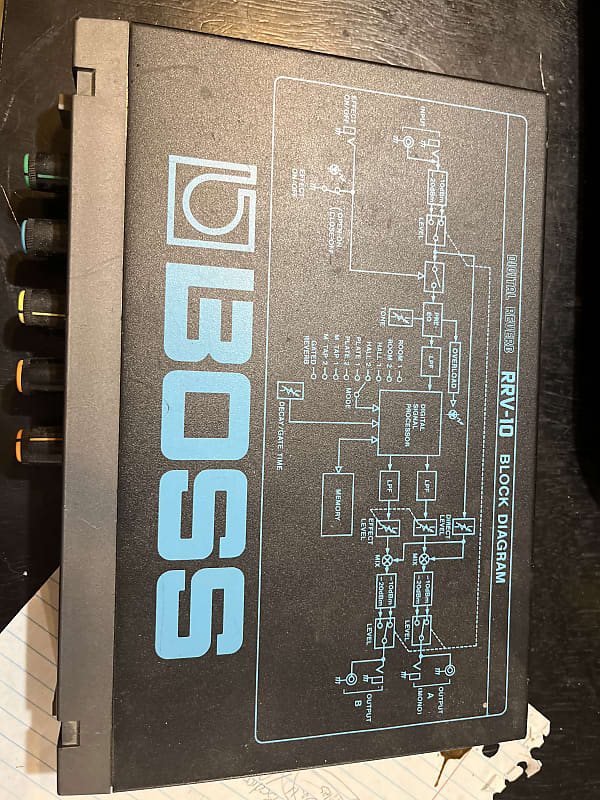 Boss RRV-10 Micro Rack Series Digital Reverb | Reverb