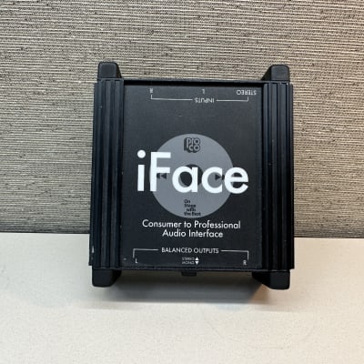 ProCo iFace IFACE 1/8" and RCA to XLR DI Box mid 2000's - Black image 1