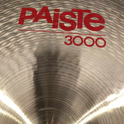 David Garibaldi's Tower of Power, Paiste 18" 3000 Series Thin Crash Cymbal 1980's 1450g (P #27) image 5