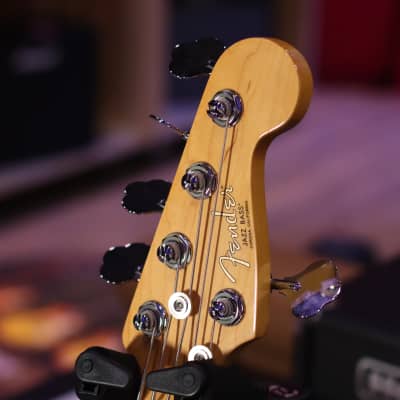 Fender American Professional II Jazz Bass V with Maple Fretboard 2020 - Present - Roasted Pine image 6