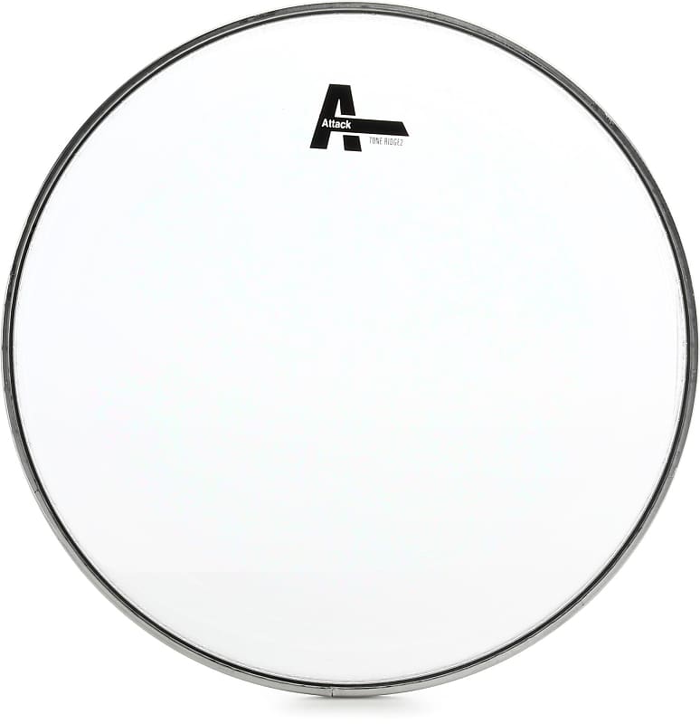 Attack DH12 Tone Ridge 2 Clear Drumhead - 12-inch (3-pack) Bundle image 1