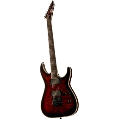 ESP LTD MH-1000ET Evertune Electric Guitar, Dark Brown Sunburst image 7