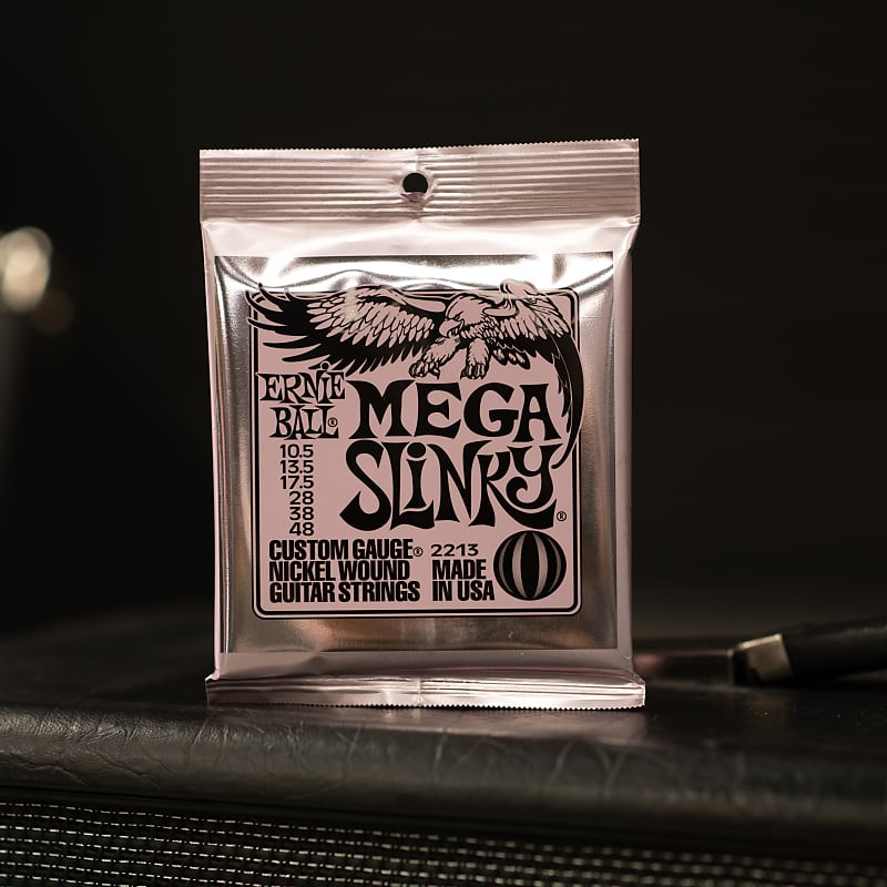Ernie Ball P02213 Mega Slinky Nickel Wound Electric Guitar Reverb