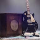 Awesome Gibson USA 2010 Les Paul Studio Faded In A Black Finish With Original Hard Case & Case Candy
