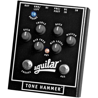 Reverb.com listing, price, conditions, and images for aguilar-tone-hammer-preamp-direct-box