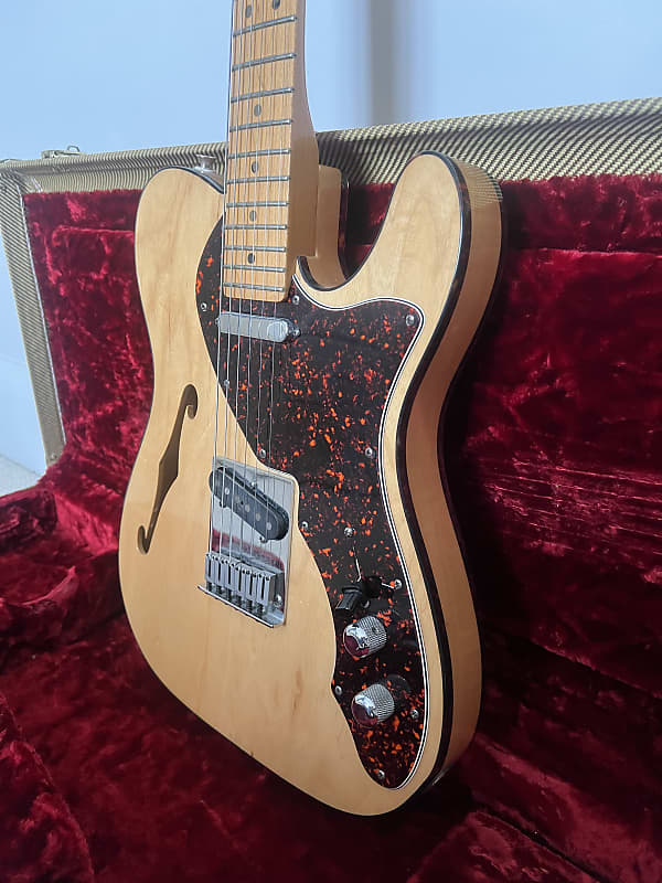 Fender Telecaster Thinline 美品 1998 Fender USA Thinline Telecaster - Natural | Reverb
