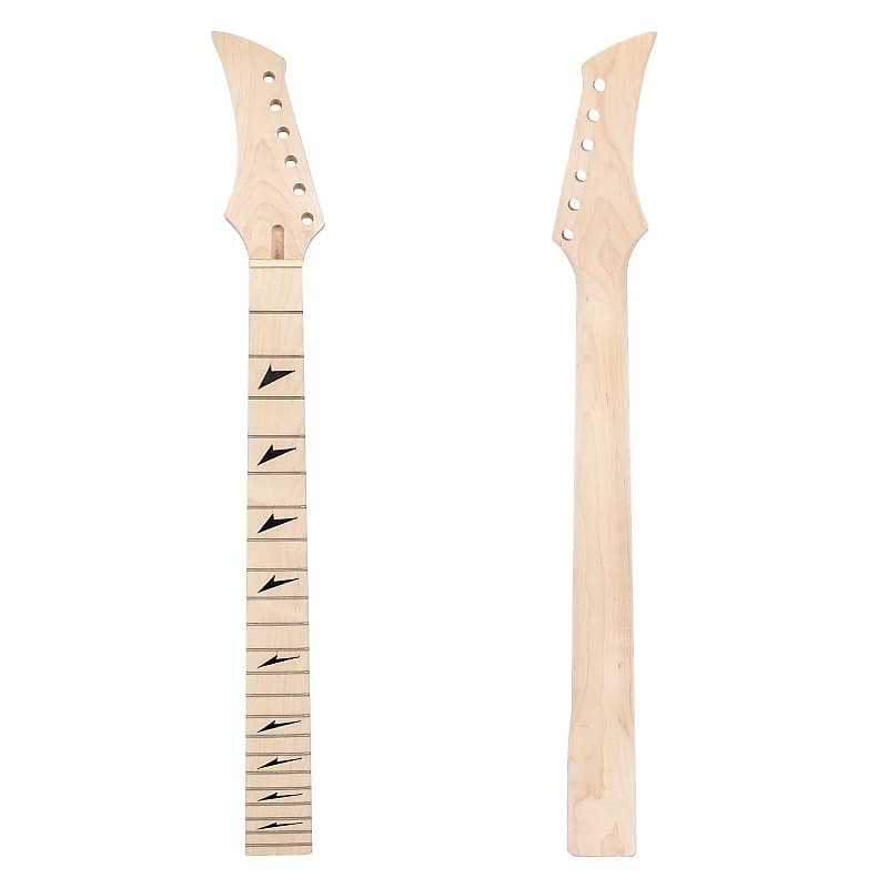 Electric Guitar Unfinished Maple Wood Neck with 24 Frets Reverb