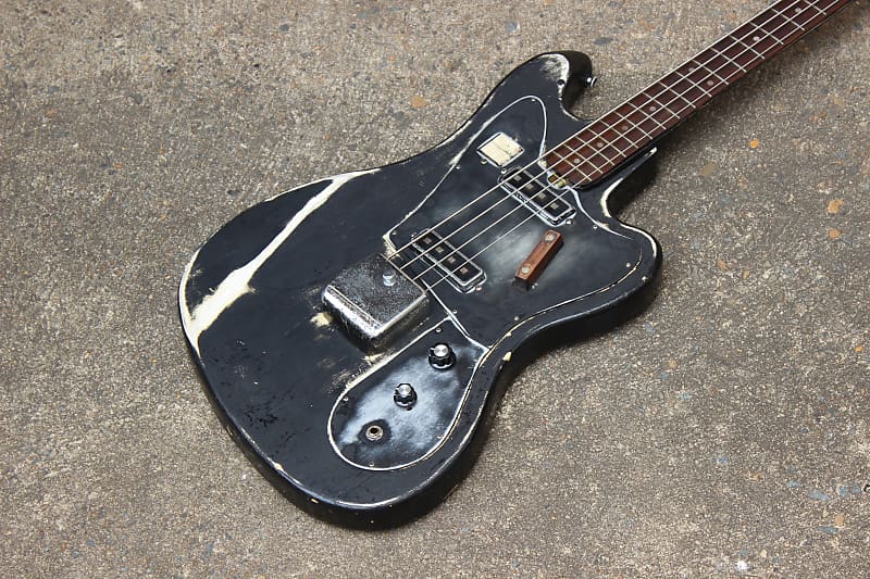 1960's Teisco NB-4 Offset Vintage Bass Guitar (Made in Japan)