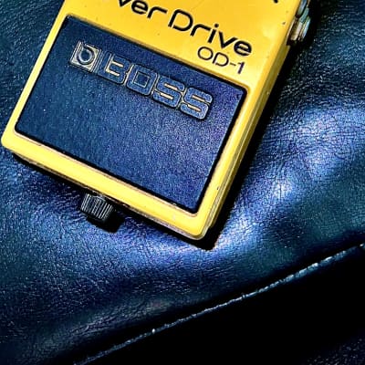 Boss OD-1 Over Drive (Black Label) 1983 | Reverb Boss OD-1 Over Drive (Black Label) 1983 | Reverb