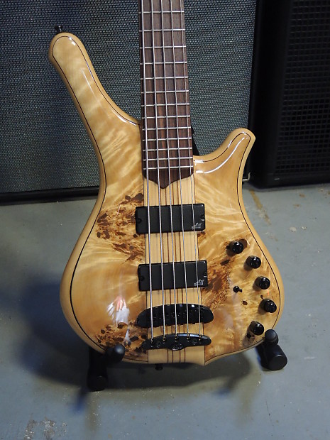 NEW Mayones Comodous Classic 5-String Bass in Eye Poplar