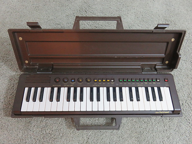 Vintage 80's Yamaha PS-3 PortaSound 44Key Portable Keyboard Synthesizer W/  Case Instant Organ Sounds