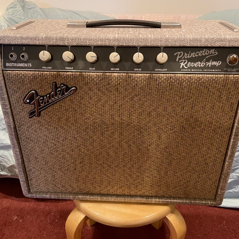 Fender 65 princeton reverb store fawn fsr celestion greenback