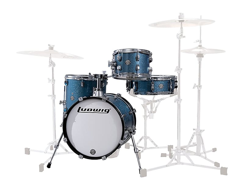 Ludwig LC179 Breakbeats by Questlove 10/13/16/5x14" 4pc Shell Pack 2013 - 2022 imagen 3