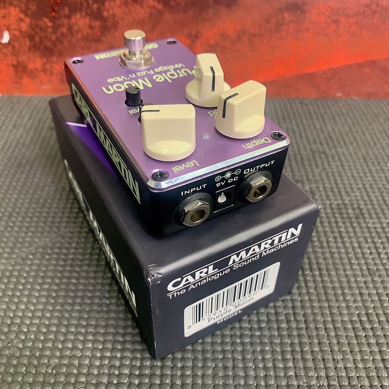 Carl Martin Purple Moon Vintage Fuzz n'Vibe Chorus Guitar Effects Pedal  (Westminster, CA)