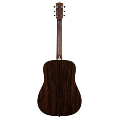 Alvarez Masterworks Series Dreadnought Acoustic-Electric Guitar - Solid AAA Sitka/Rosewood - Natural image 3