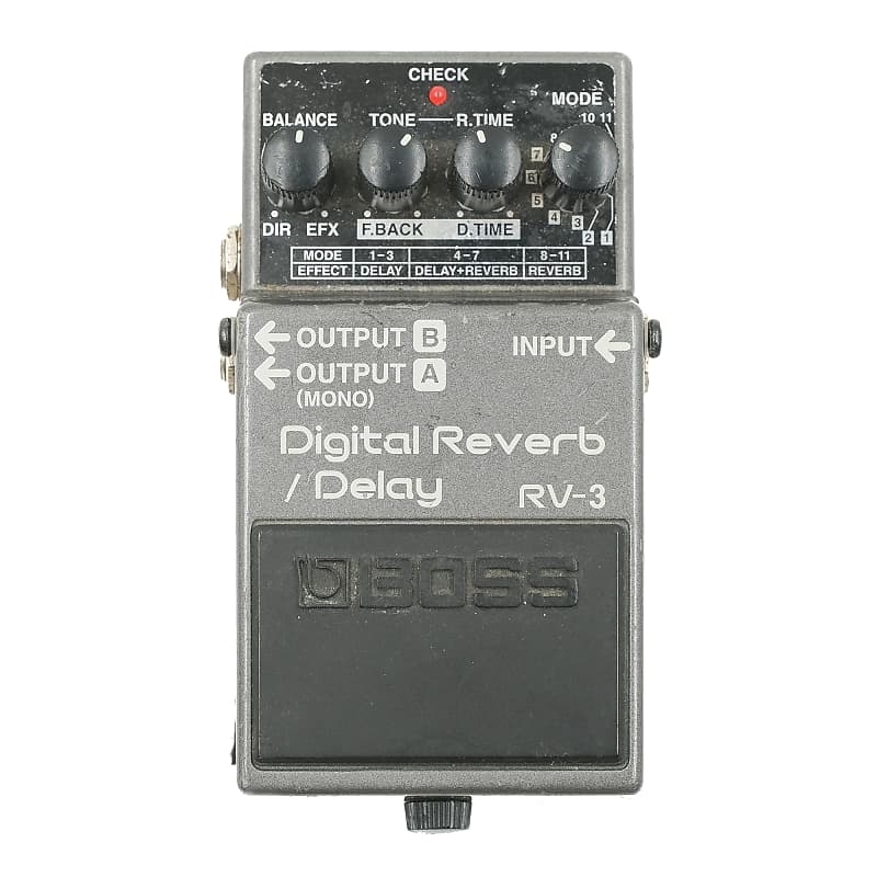 Boss Digital Reverb RV3 Owned by Cold Cave Reverb UK