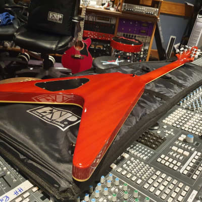 ESP Edwards Custom Flying V Artist Owned by FAMOUS guitarist, metal producer Andy Sneap! image 10