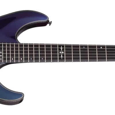 SCHECTER E-Gitarre, Hellraiser C-1 FR, Trans Purple | Reverb