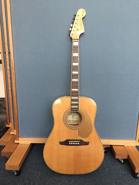 Rare Fender Elvis Presley Signature Kingman Acoustic Guitar w/ Wildwood  Finish Excellent Condition!