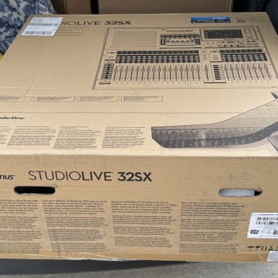 PreSonus StudioLive 32SX Compact 32-Channel Digital Mixer and USB Audio Interface 2019 - Present - Black / Silver image 2