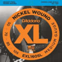 D'Addario XL Nickel Round Wound Bass Strings EXL160SL Super Long 50 - 105
