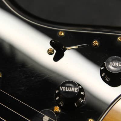 2002 Fender Partscaster Sunburst Fender Body With Yngwie Malmsteen Signature Scalloped Neck image 13