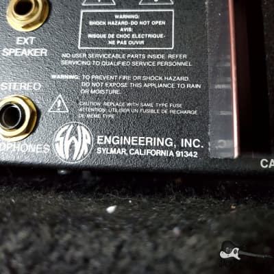 SWR Workingman's Series 12" 100W Bass Amp w/ Celestion K12T-200  (1990s, P/R) image 14