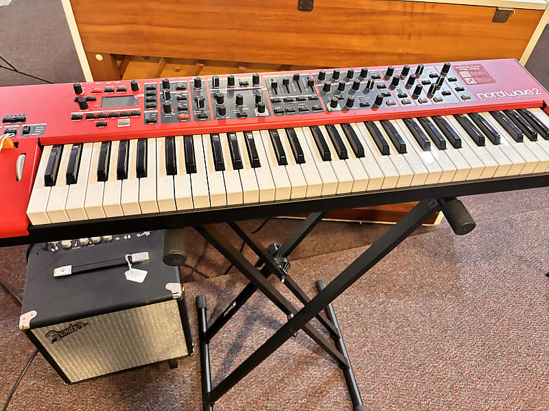 Nord Wave 2 61-Key 48-Voice Polyphonic Synthesizer 2013 - 2022 - Red |  Reverb