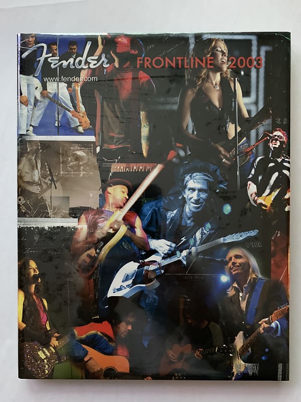 Fender 2003 Fender Hardcover Frontline sealed Reverb