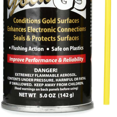 DeoxIT G5S-6 Gold G5 Spray Contact Cleaner, Enhancer & Protector - 5 oz  Aerosol Can at