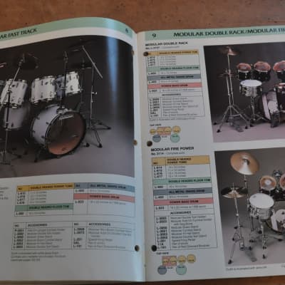 Ludwig Total Percussion vintage catalog booklet brochure. 1984 image 7