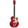 Gretsch G6115T-LTD15 Candy Apple Red Limited Edition Center Block Junior Electric with Case