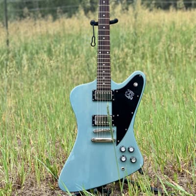 ギター Epiphone FIREBIRD PELHAM BLUE SH-6/SH-8 Used Epiphone FIREBIRD PELHAM BLUE W/OHSC Offset Double