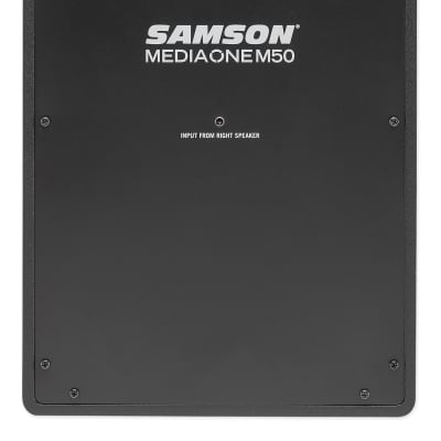 Pair Samson M50 5" Powered Studio/Computer/Podcast Reference Monitors Speakers image 4
