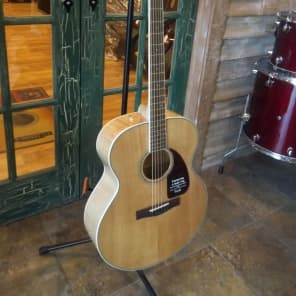 Fender CJ 290S CJ 290 s NAT Jumbo Acoustic Guitar in Natural