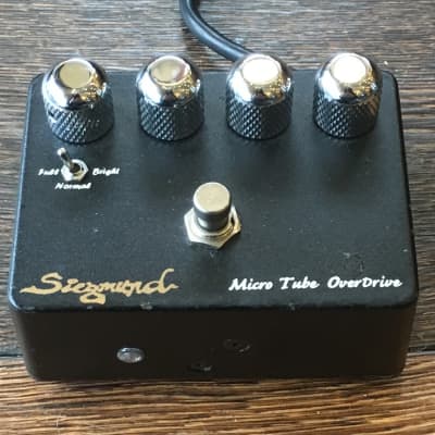 Used Siegmund Micro Tube Overdrive Guitar Effect Pedal With Box image 2