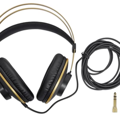 Samson Z-55 Studio Headphones, Closed-Back w/Lambskin Pads+AKG Headphones image 14