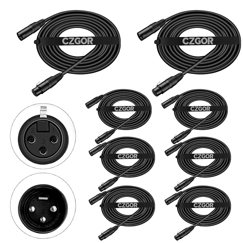 3 Pin DMX Lighting Cables