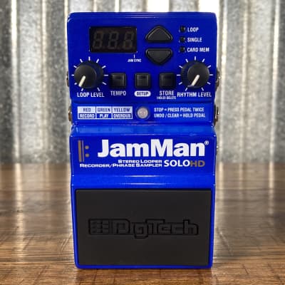 DigiTech JamMan Solo HD High Definition Stereo Looper Phrase Sampler Recorder Guitar Effect Pedal image 2