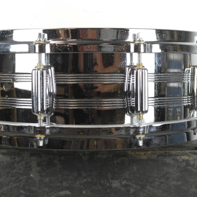 Vintage Tama No. 8005 Imperialstar King-Beat Steel 5x14" Snare Drum image 8