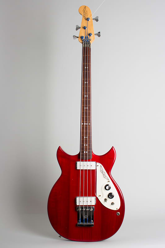 Micro-Frets  Signature Fretless Electric Bass Guitar (1973), original black tolex hard shell case. image 1