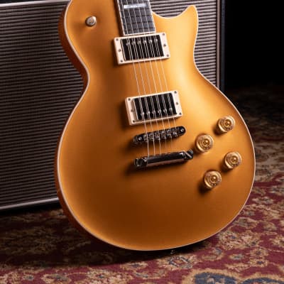 Prestige Master Built Heritage Elite Gold Top Electric Guitar w/ Case for sale