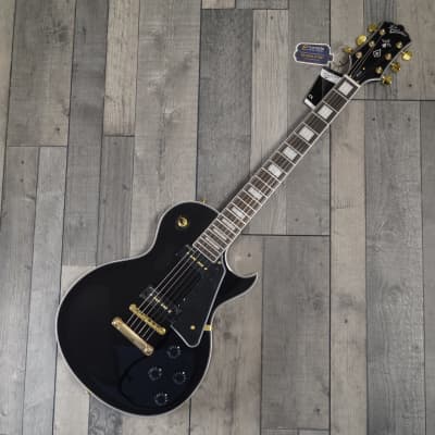 Revelation RTL 55 Electric Guitar, Black (gold fittings) for sale