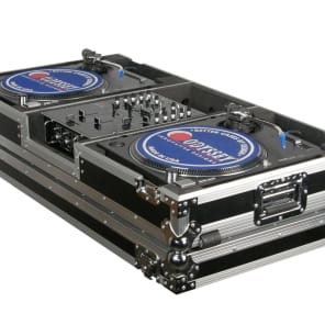 Odyssey FZBM10W DJ Turntable/Battle Mixer ATA Flight Case