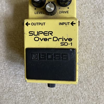 最終値引き！BOSS SUPER OverDrive SD-1 ブラックラベル BOSS 40th Anniversary SD-1-4A Super OverDrive Effects Pedal