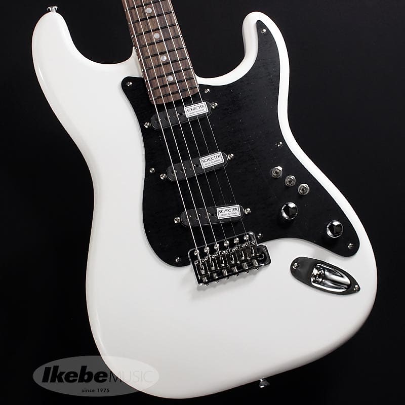 SCHECTER PS-ST-J (WHT/R) -Made in Japan-